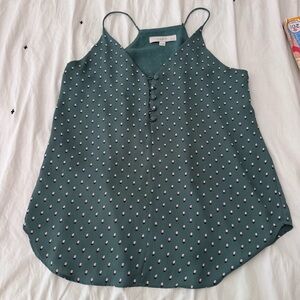 LOFT Floral Camisole - Small Petite